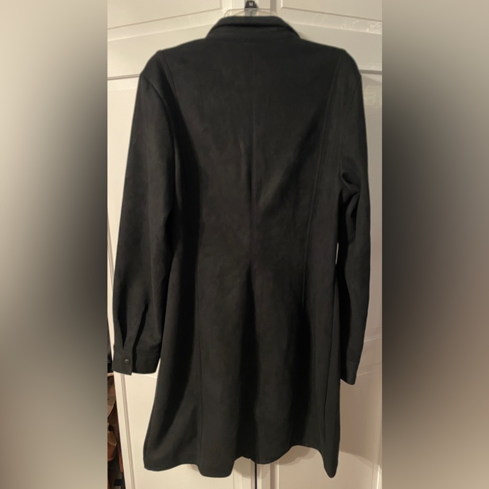 NWT Gap Faux Suede Mini Dress - Picture 8 of 9